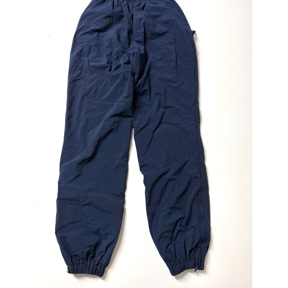 Columbia Pants Mens Small Navy Blue Outdoor Rain Wind Lined Nylon Hiking Lined